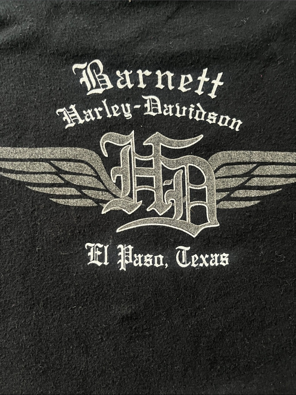 Harley-Davidson Black 'Sassy' Long-Sleeve Crew tee - Picture 5 of 5